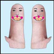 Alternative medicine. Suppurative tonsillitis - treatment with su jok therapy ( acupuncture ).